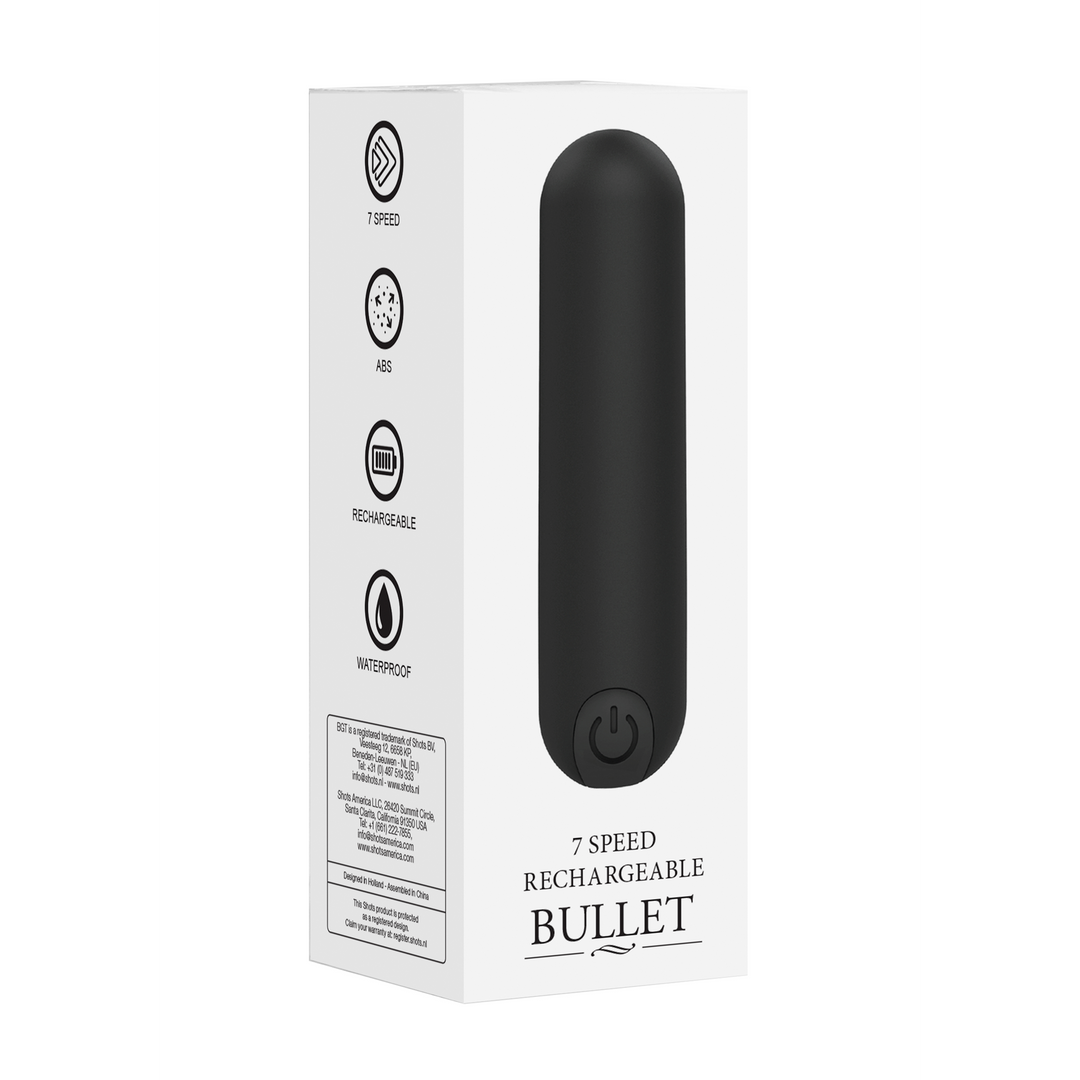 10 Speed Oplaadbare Bullet – Zwart