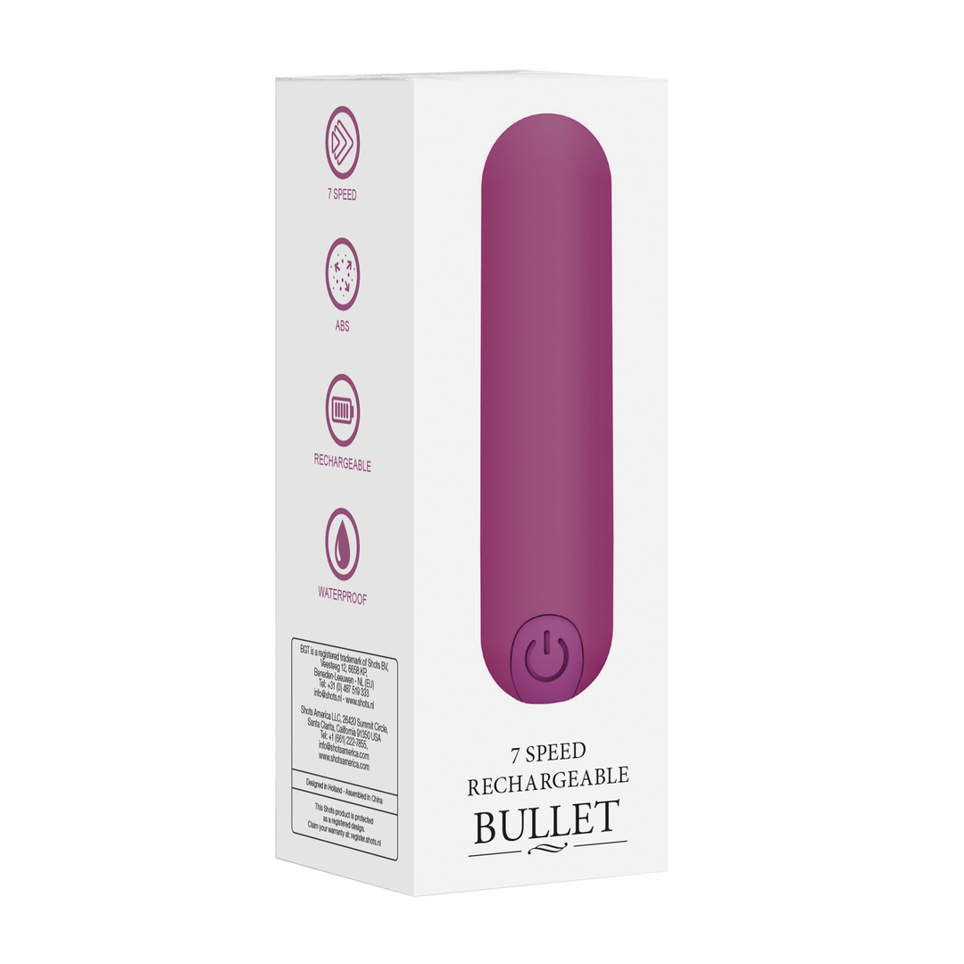 10 Speed Oplaadbare Bullet – Paars