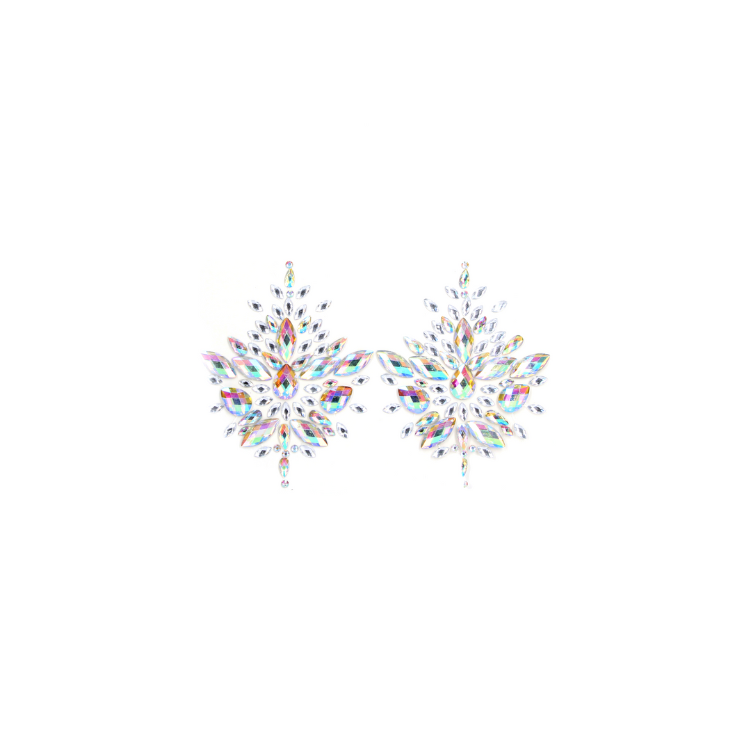 Stralende Nipple Bling Sticker