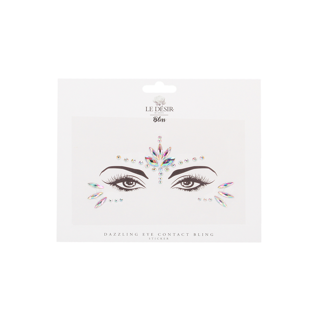 Sprankelende Oogcontact Bling Sticker