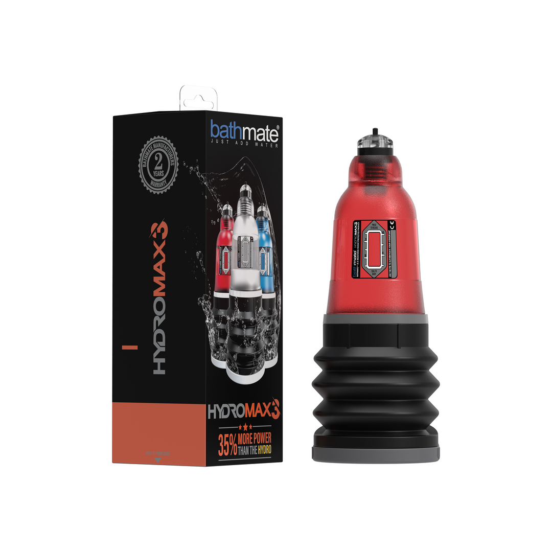 HydroMax3 – Penis Pomp – Rood