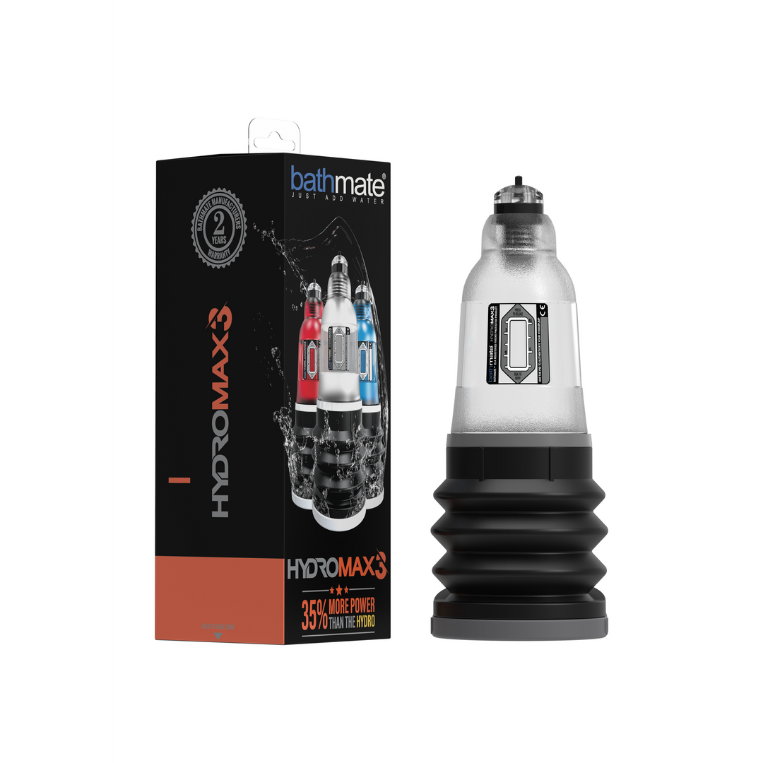 HydroMax3 – Penis Pomp – Doorzichtig
