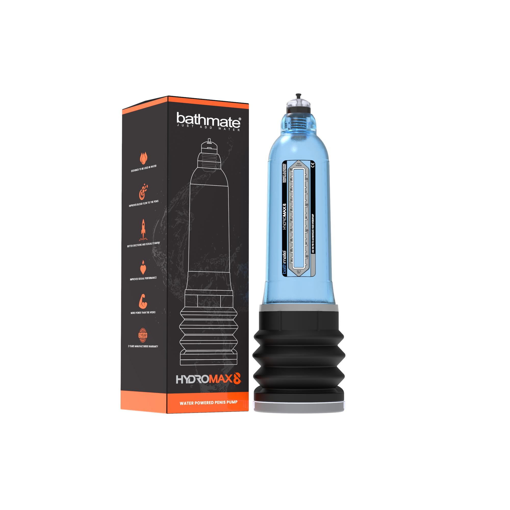 HydroMax8 – Penis Pomp – Blauw