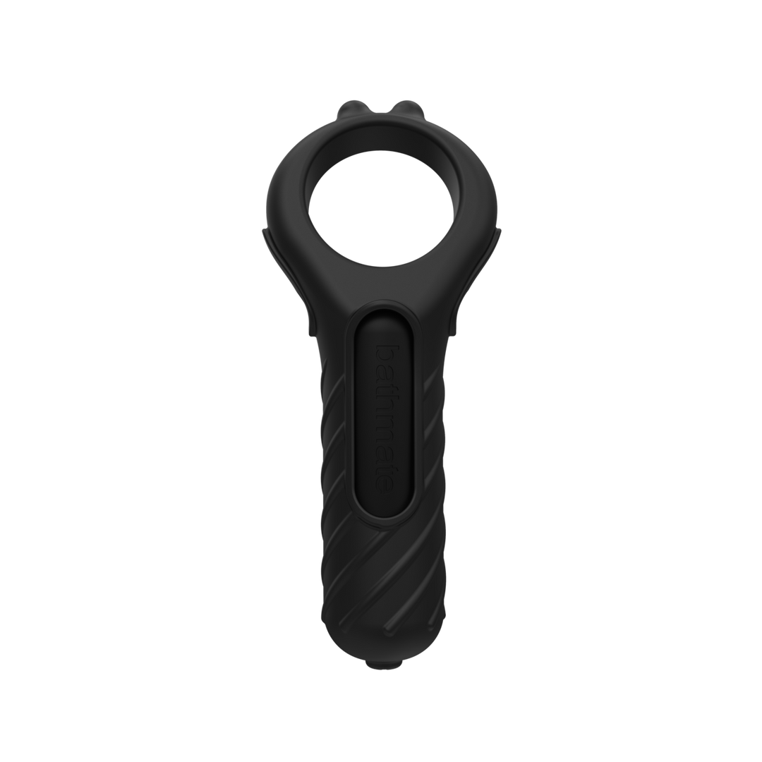 Vibe – Edge – Vibrerende Cockring en Bullet – Zwart