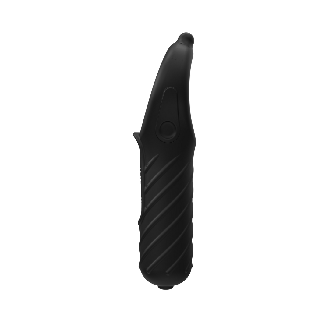 Vibe – Edge – Vibrerende Cockring en Bullet – Zwart
