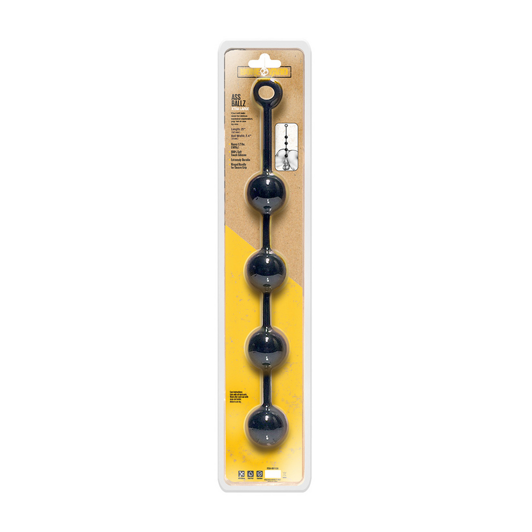 Ass Ballz – Clamshell Anale Parels – XL