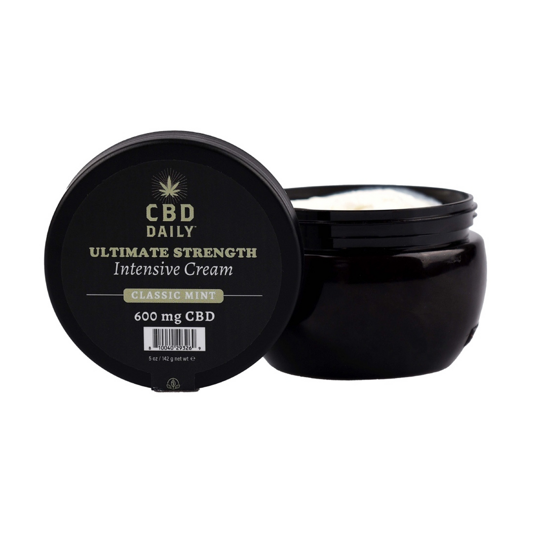 CBD Daily Ultimate Strength Intensive Cream – Classic Mint – 5 oz / 142 g