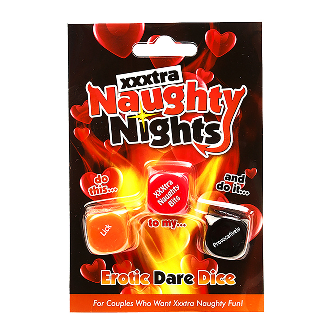 XXXtra Naughty Nights – Erotische Dare Dobbelstenen