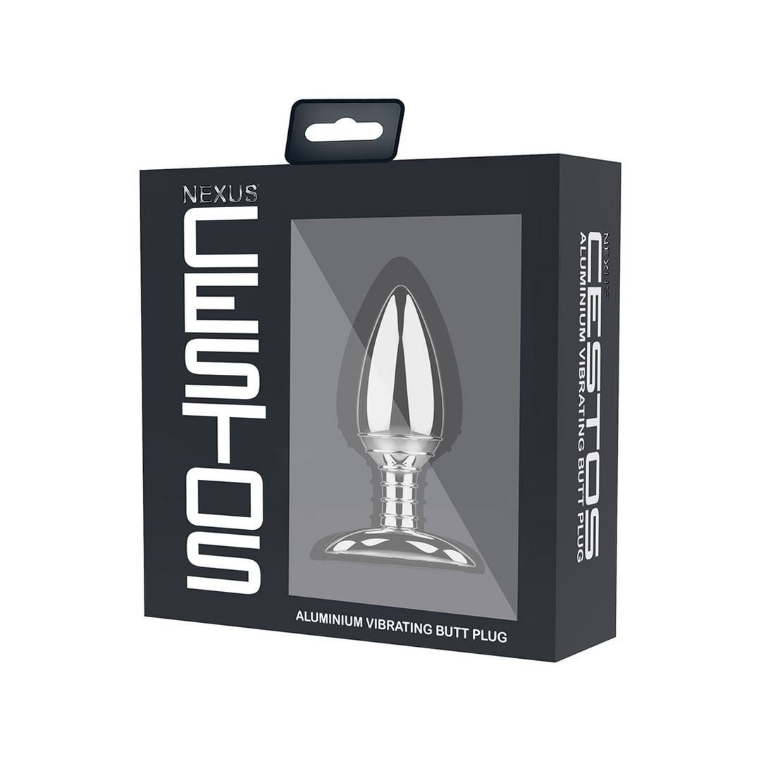 Cestos – Aluminium Vibrerende Butt Plug met Afstandsbediening