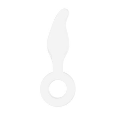 Gripper - Glass Dildo with Ring Gripper - Glass Dildo with Ring