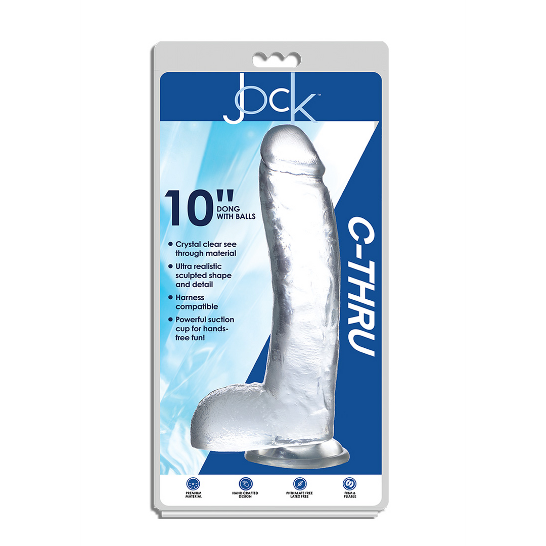 Dildo met Ballen – 10 / 25,5 cm