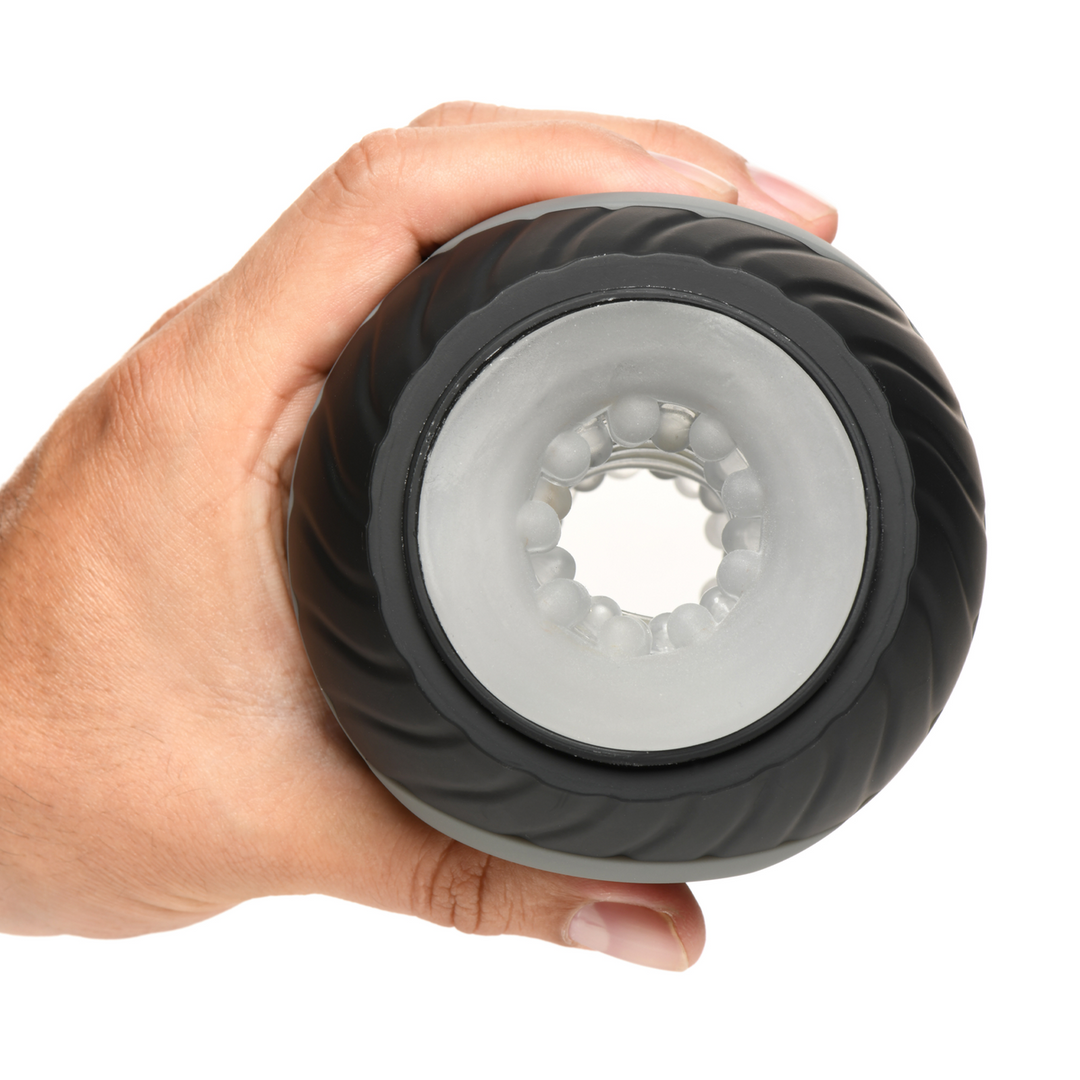 Vibrerende en Knijpend Masturbator – 10X – Zwart