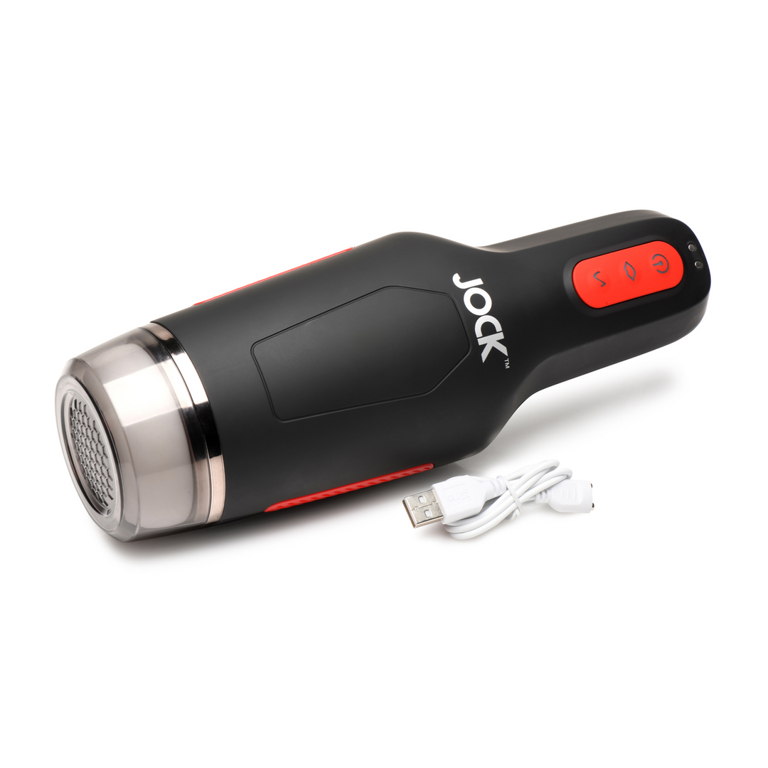 Zuig- en Vibrerende Masturbator – 15X – Zwart