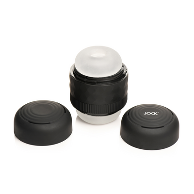 Verstevigende Masturbator - Zwart Verstevigende Masturbator - Zwart