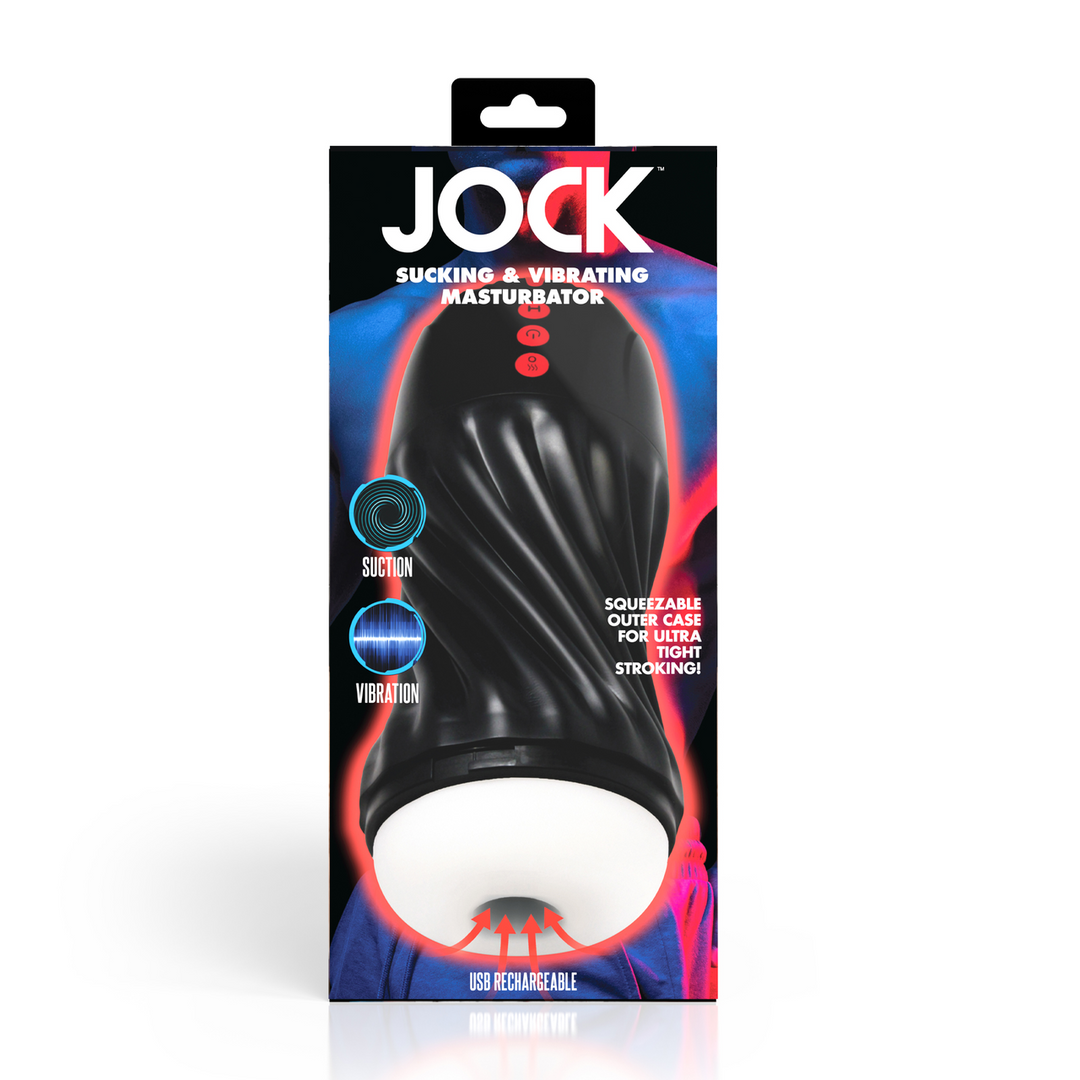 Zuigende en Vibrerende Masturbator – Zwart