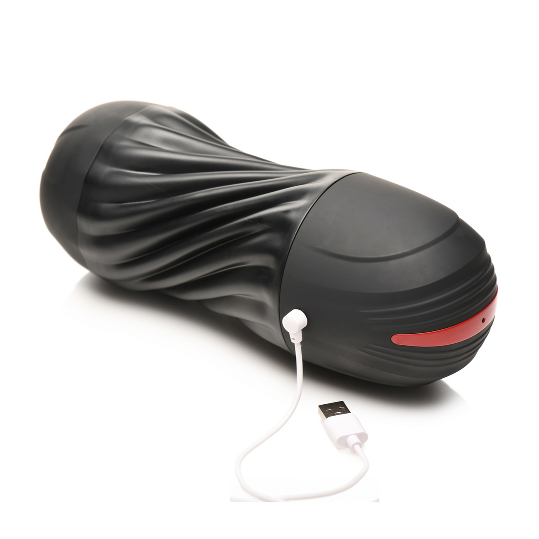 Zuigende en Vibrerende Masturbator – Zwart