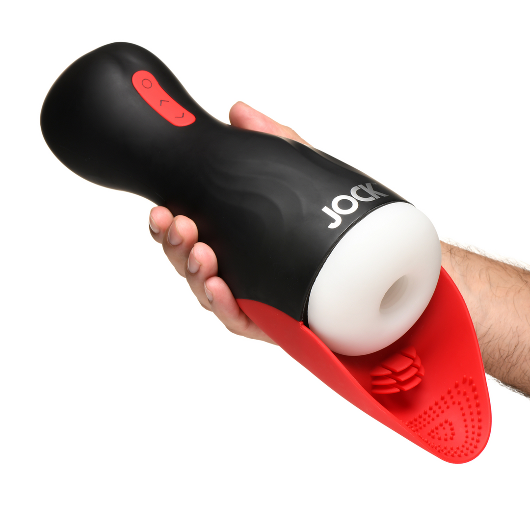 Zuig- en Vibrerende Masturbator – Zwart