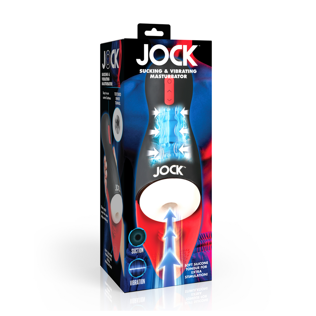 Zuig- en Vibrerende Masturbator – Zwart