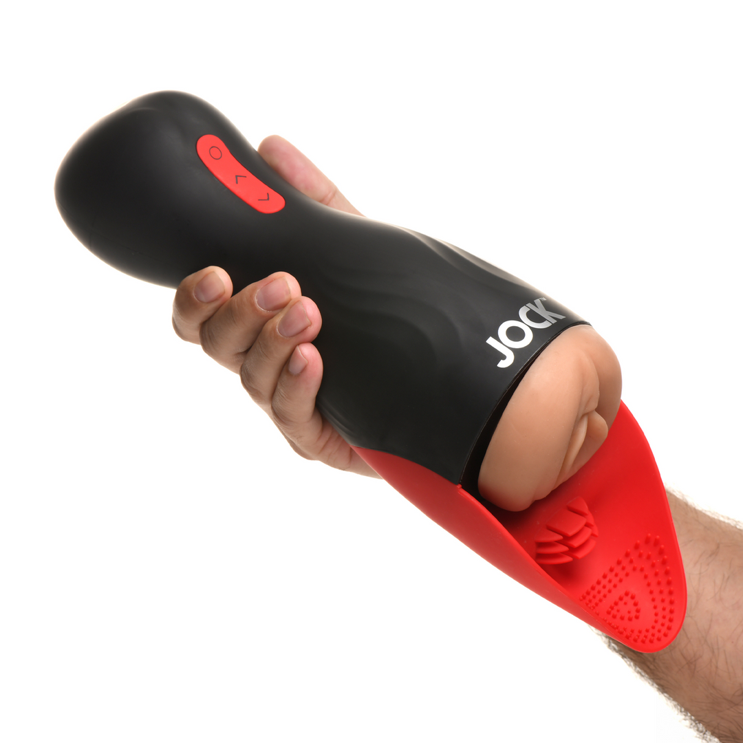 Zuig- en Vibrerende Pussy Masturbator – Zwart