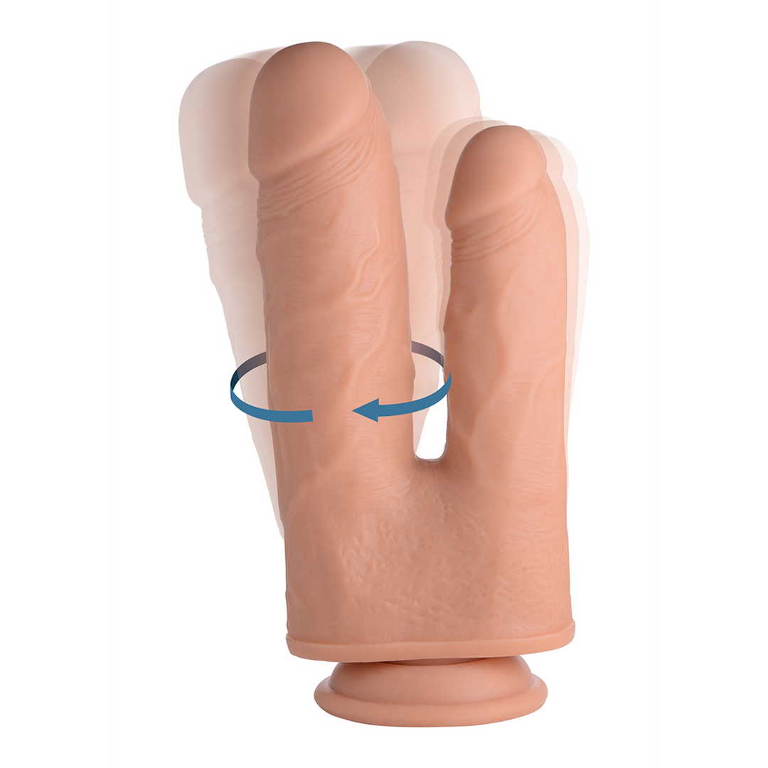 Double Shot Liquid Silicone Double Penetration Dildo – 8 / 20,5 cm