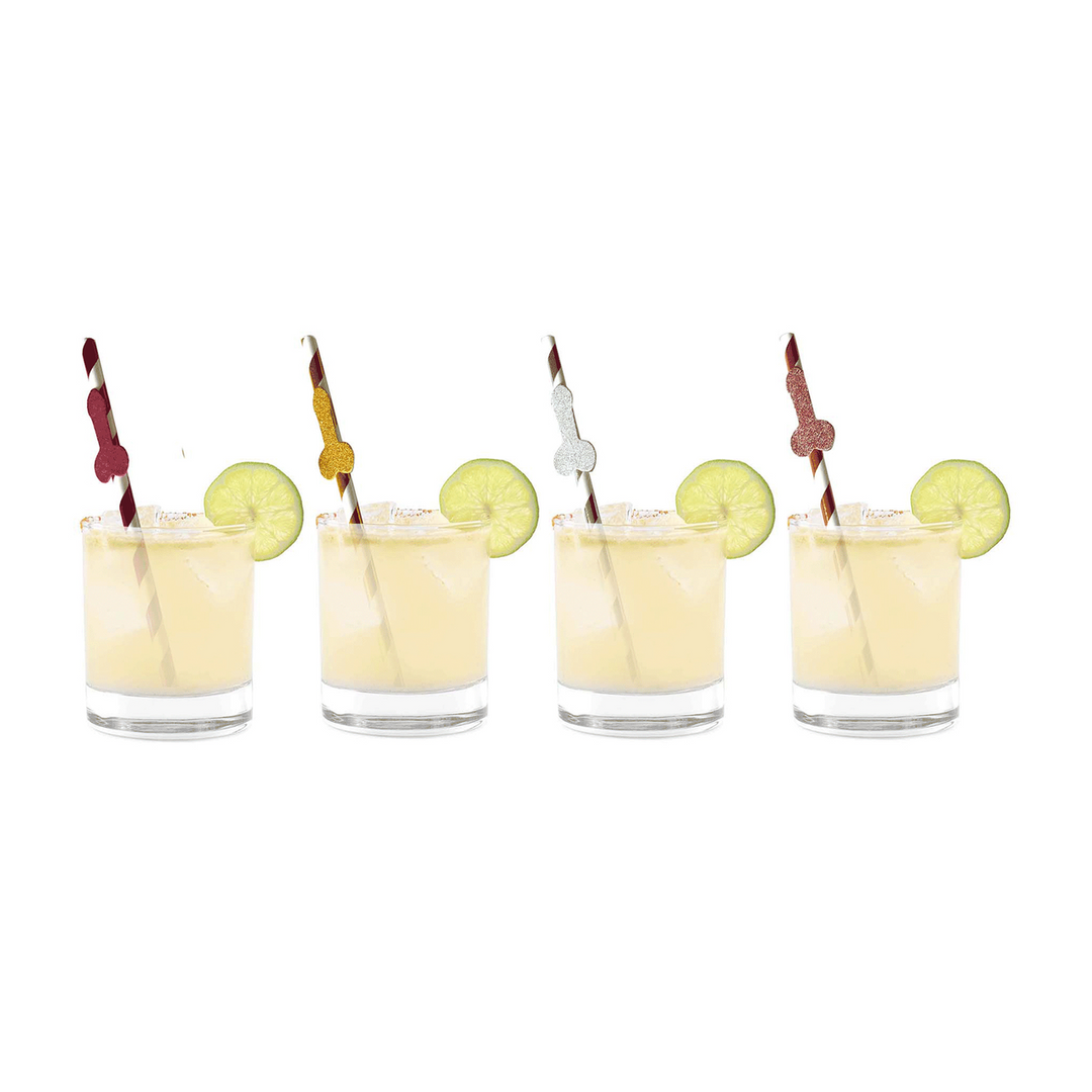 Glitterati – Penis Party Cocktail Rietjes