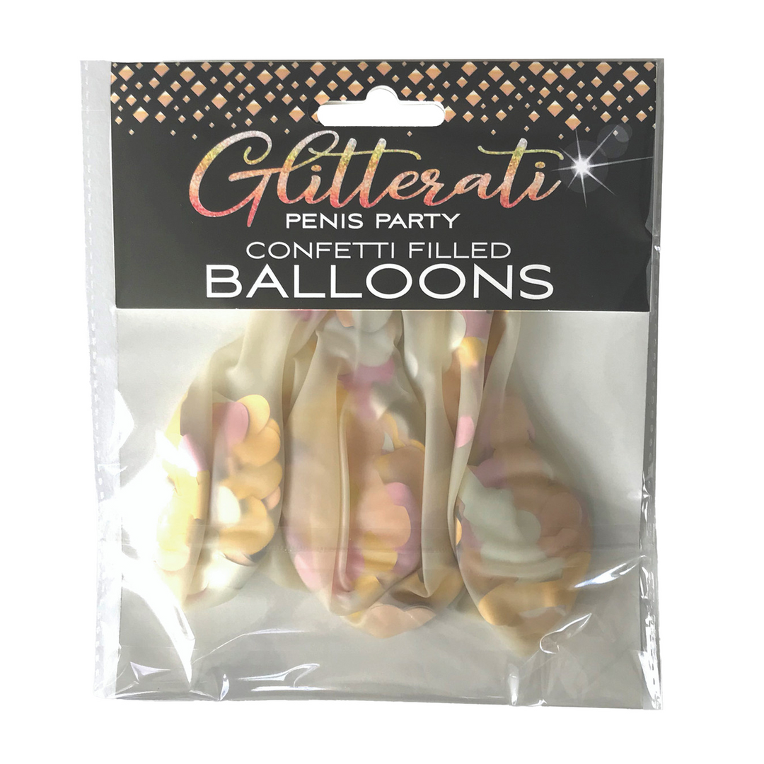 Glitterati – Penis Confetti Ballonnen