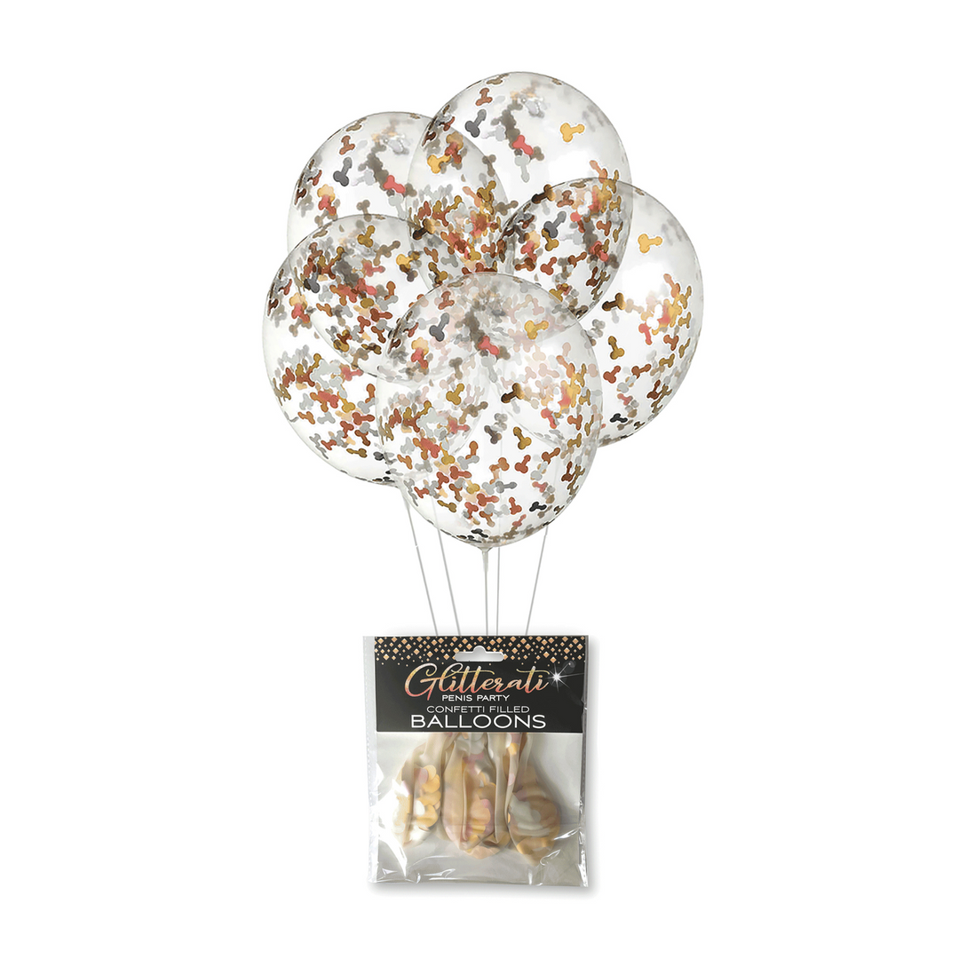 Glitterati – Penis Confetti Ballonnen