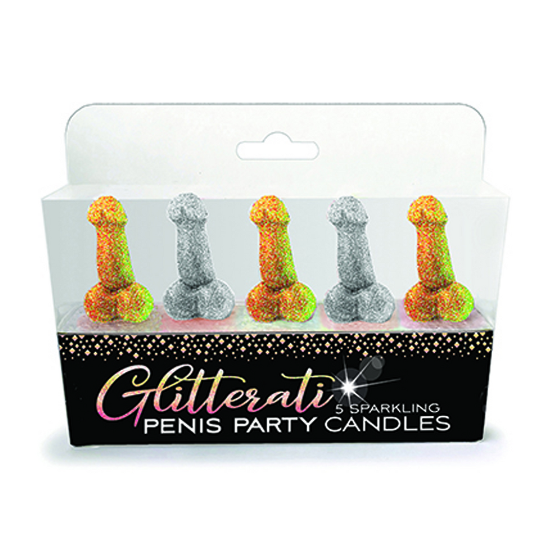 Glitterati – Penis Kaarsen Set