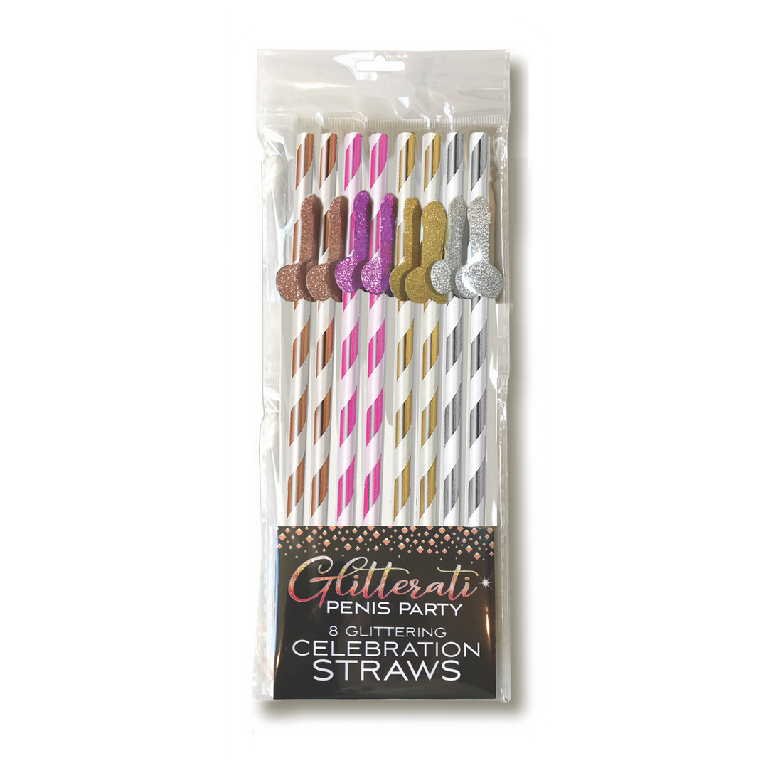 Glitterati – Penis Tall Party Rietjes