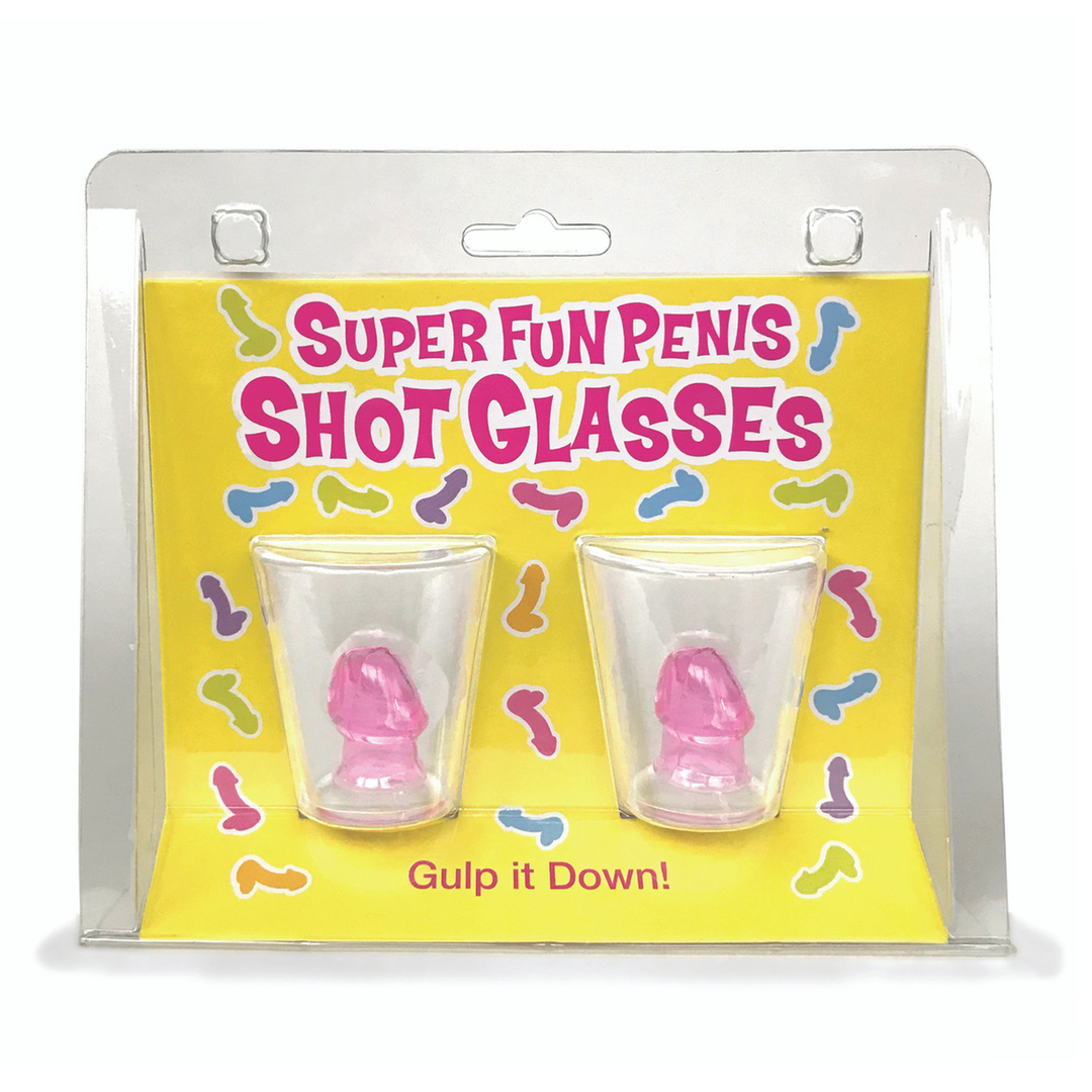 Super Fun Penis – Shotglazen – Set van 2