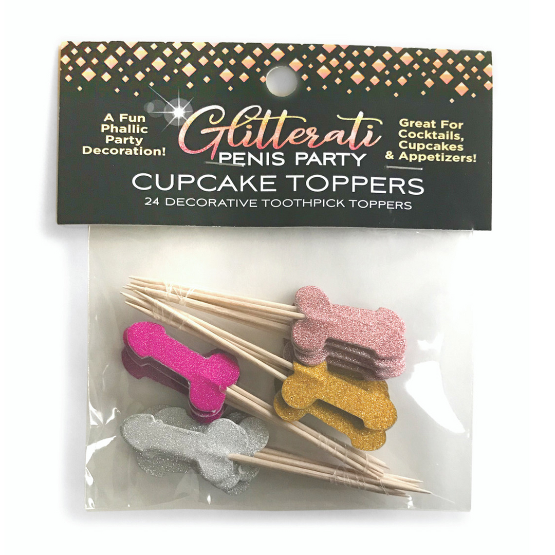 Glitterati – Penis Cupcake Set