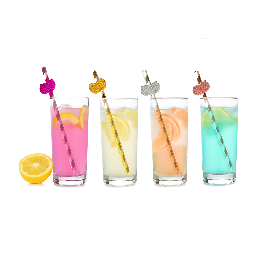 Glitterati – Boobie Tall Party Rietjes