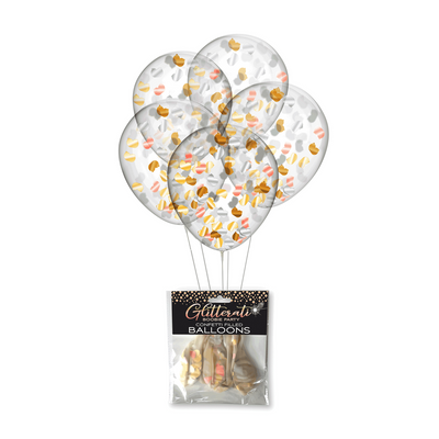 Glitterati - Boobie Confetti Balloons Glitterati - Boobie Confetti Balloons