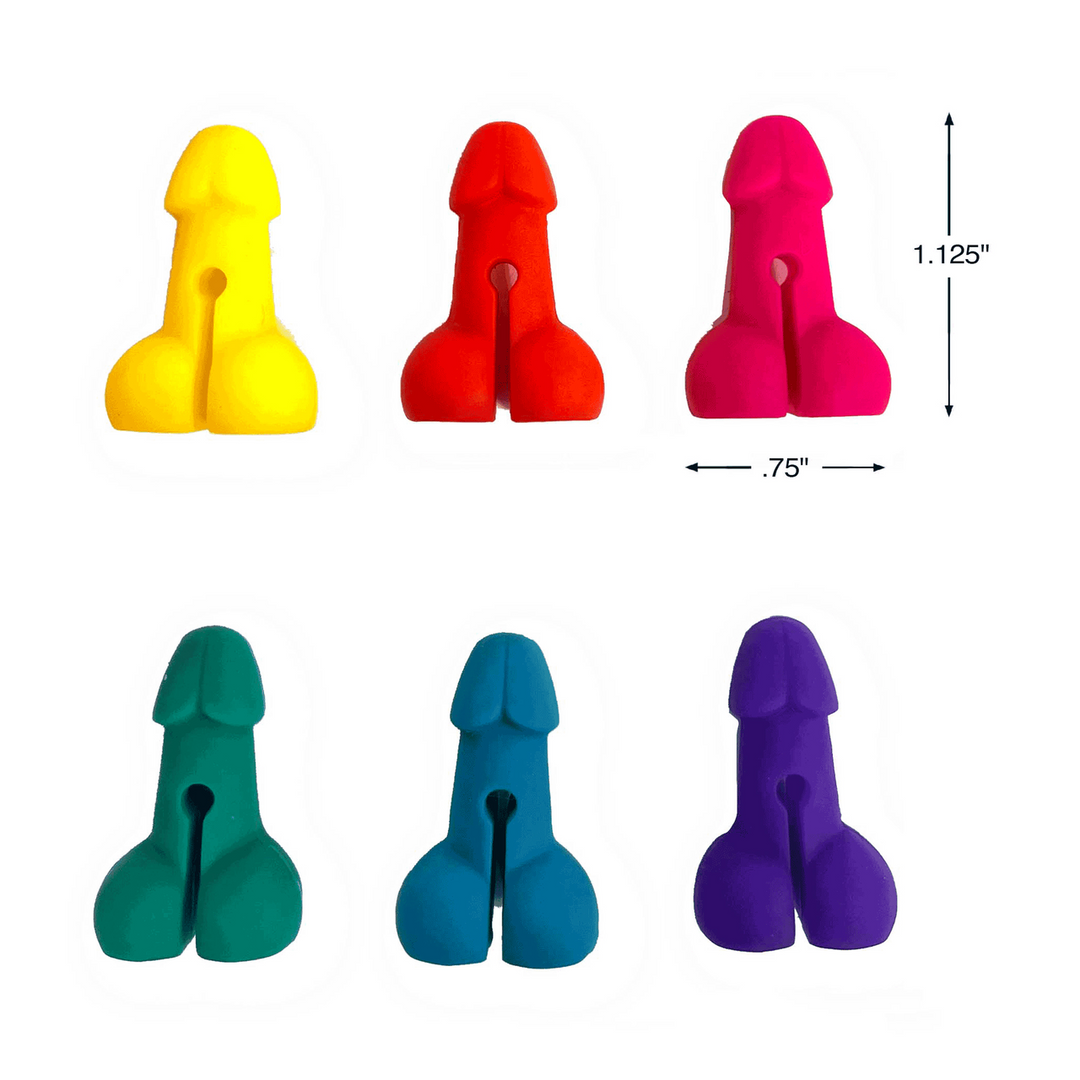 Super Fun Penis – Cocktail Markers – Set van 6