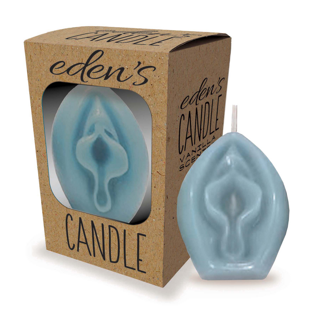 Eden’s Candle – Vanille Geurende Vagina – Blauw