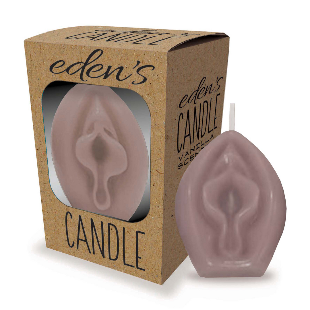 Eden’s Candle – Vanille Geurige Vagina – Taupe