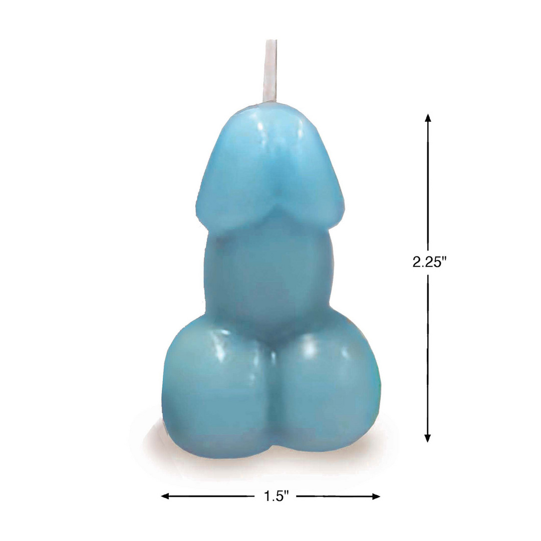Eden’s Candle – Vanille Geurende Penis – Blauw