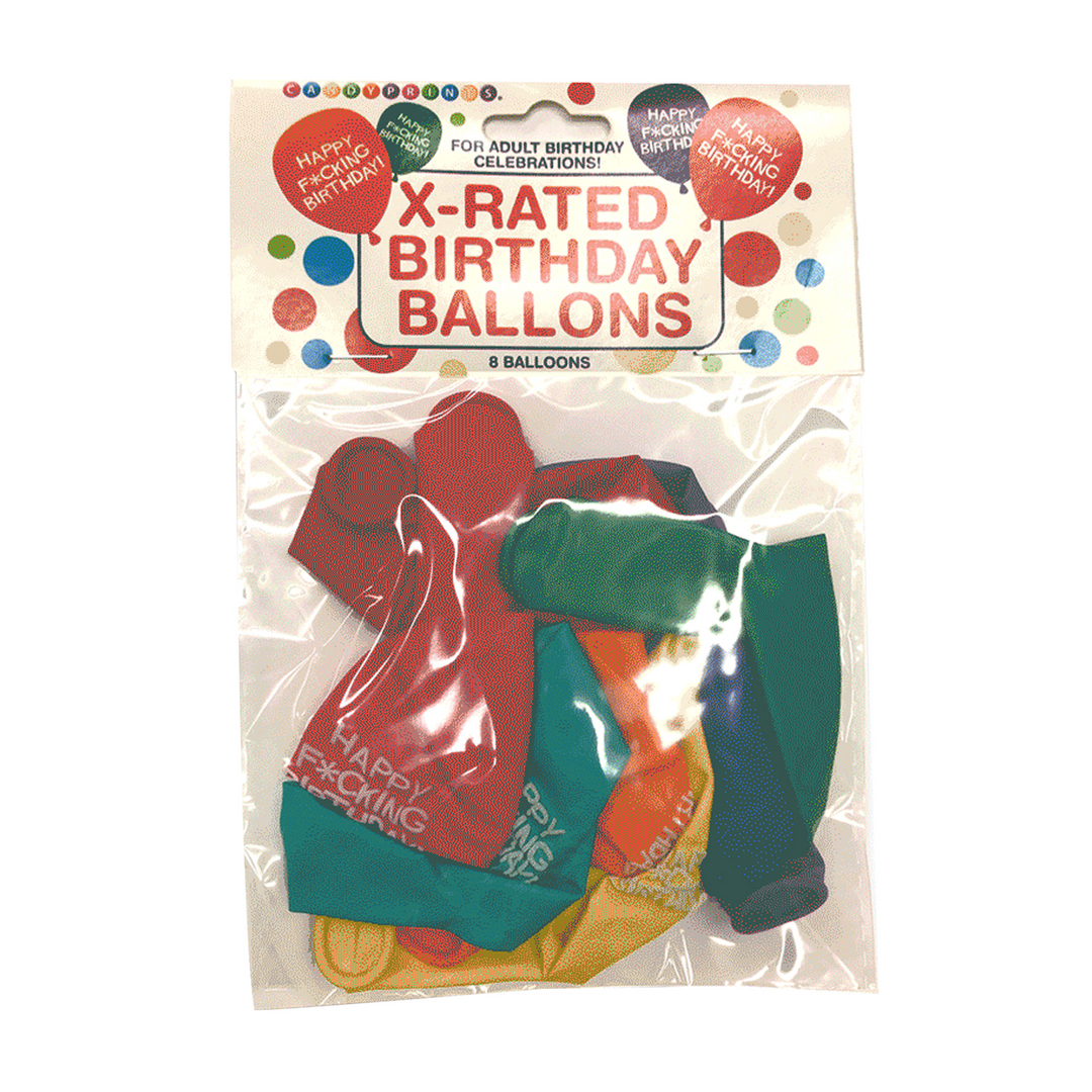 X-Rated Verjaardag – Ballonnen
