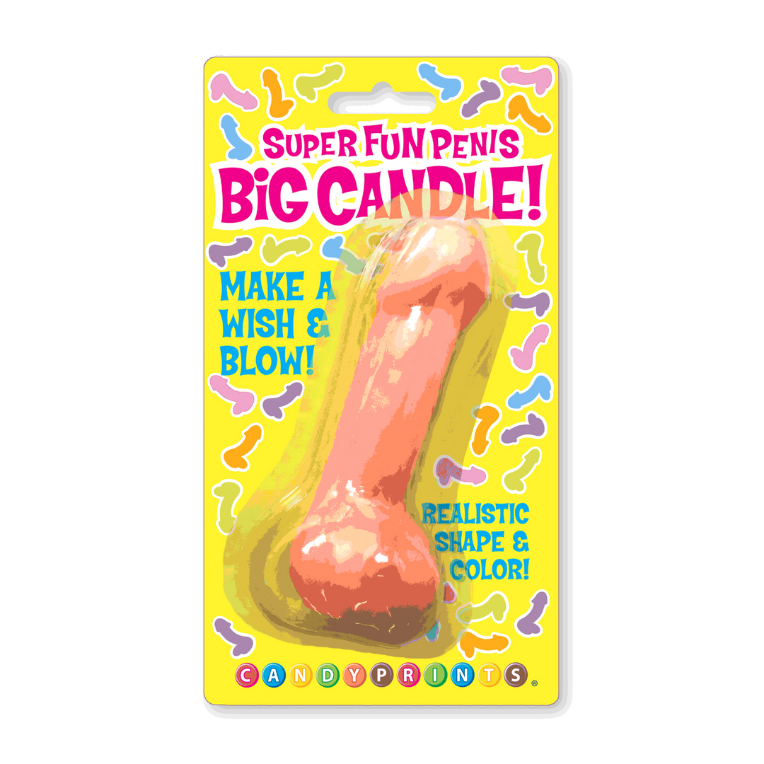 Super Fun Big Penis – Kaars – Roze