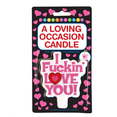 Ik Hou Verdomd Veel Van Je - Kaars Ik Hou Verdomd Veel Van Je - Kaars