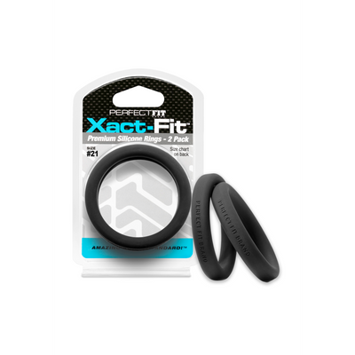 21 Xact-Fit - Cockring 2-Pack