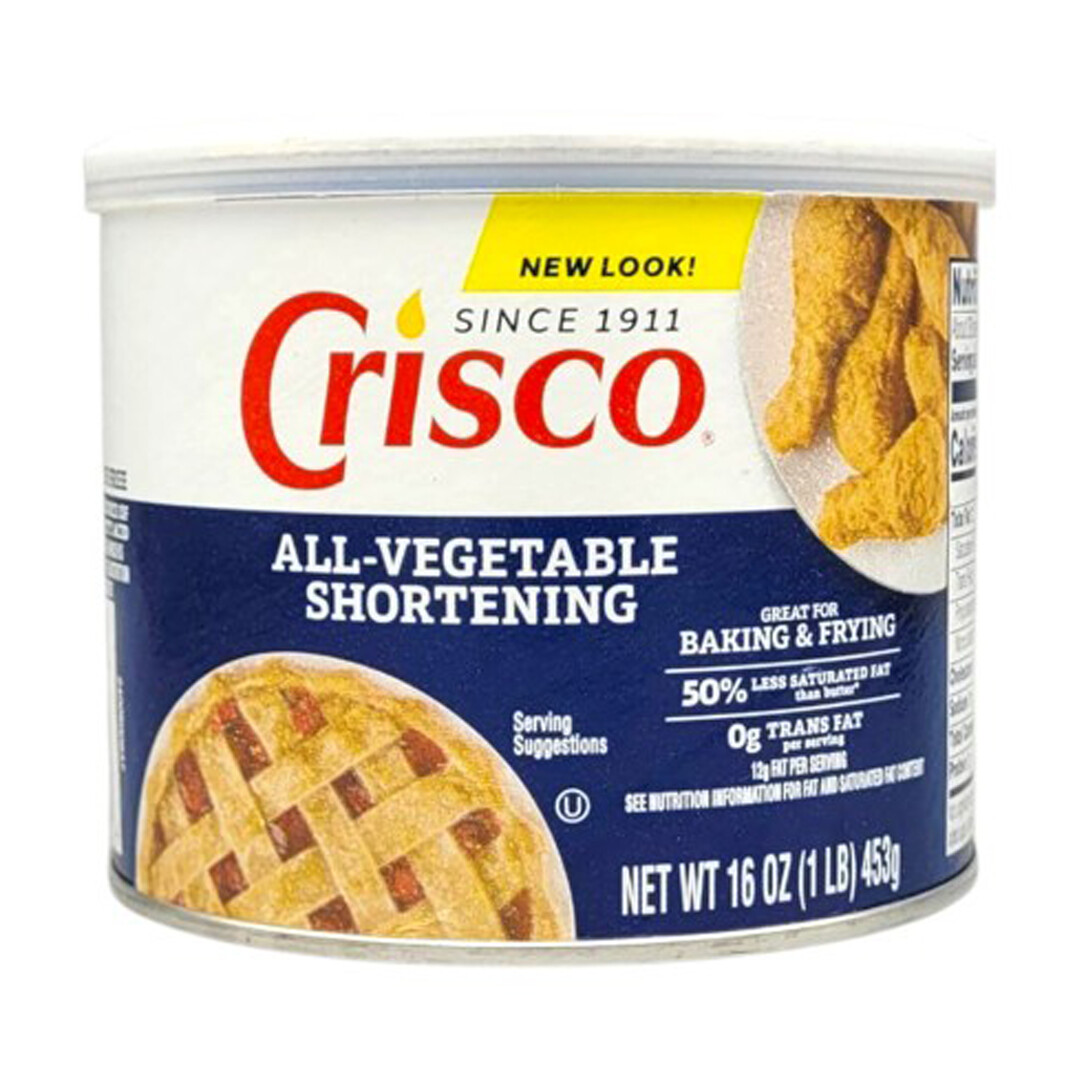 All-Vegetable Shortening – 16 oz / 453 gr All-Vegetable Shortening – 16 oz / 453 gr