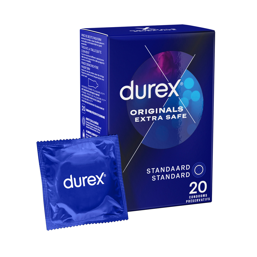 Originales Extra Seguro - Condones - 20 Piezas