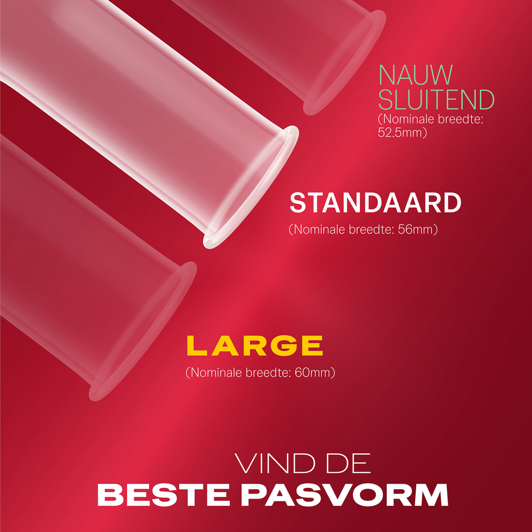 Dunne Gevoel Extra Lube – Condooms – 10 Stuks