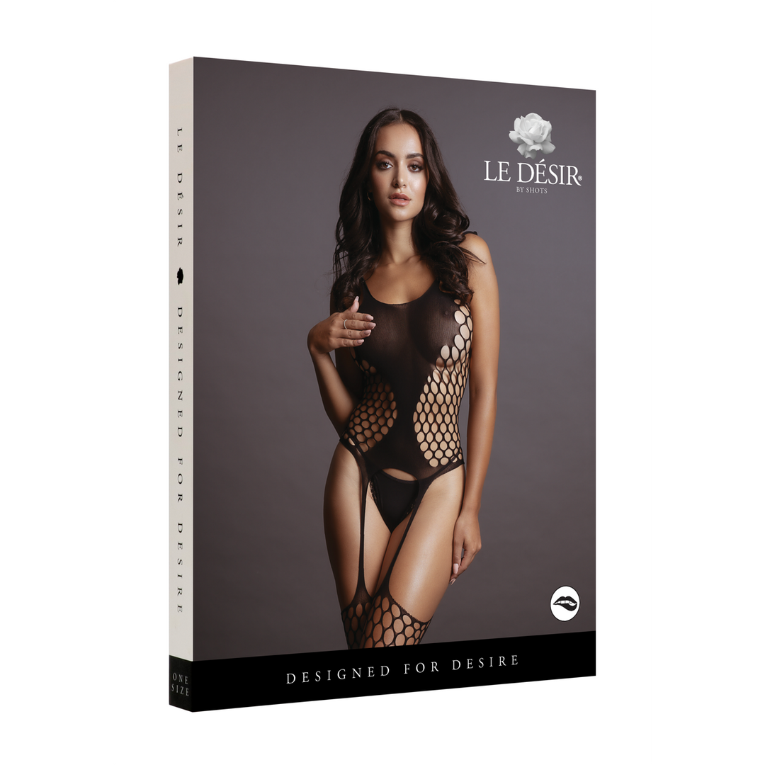 Fence Suspender Bodystocking – One Size