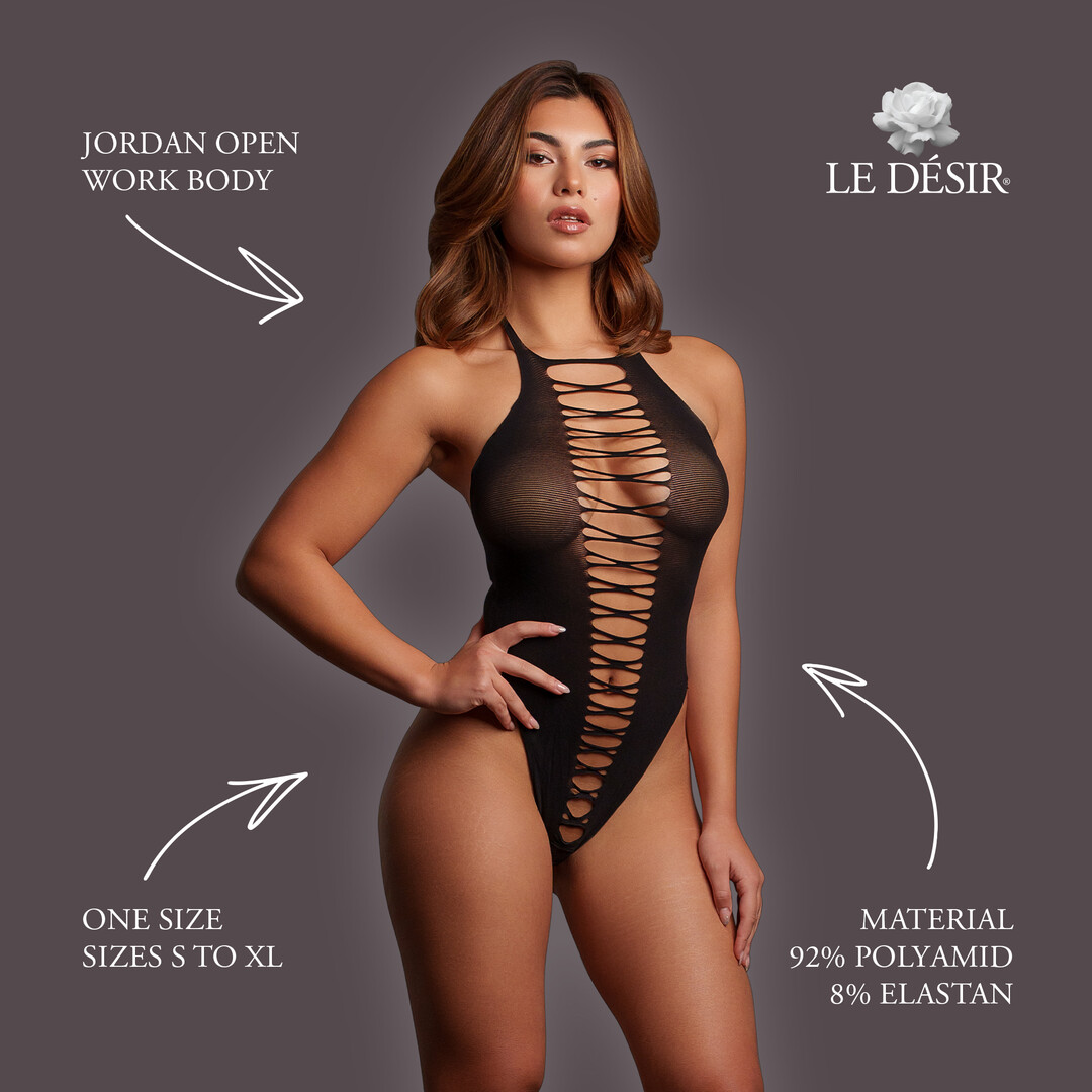 Jordan – Open Work Body – One Size – Black