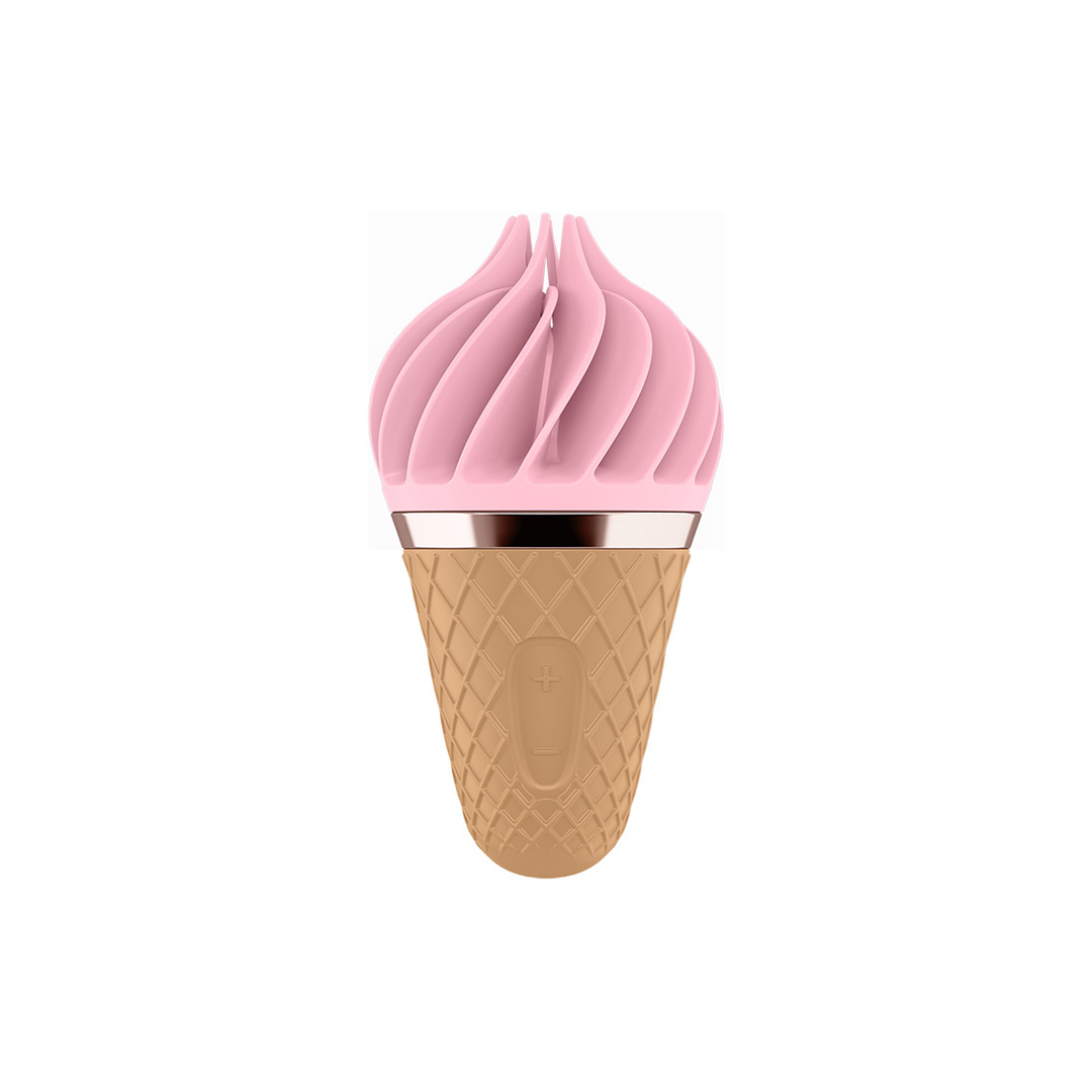 Zoete Traktatie – Stimulerende Tongspinnator – Roze/Bruin