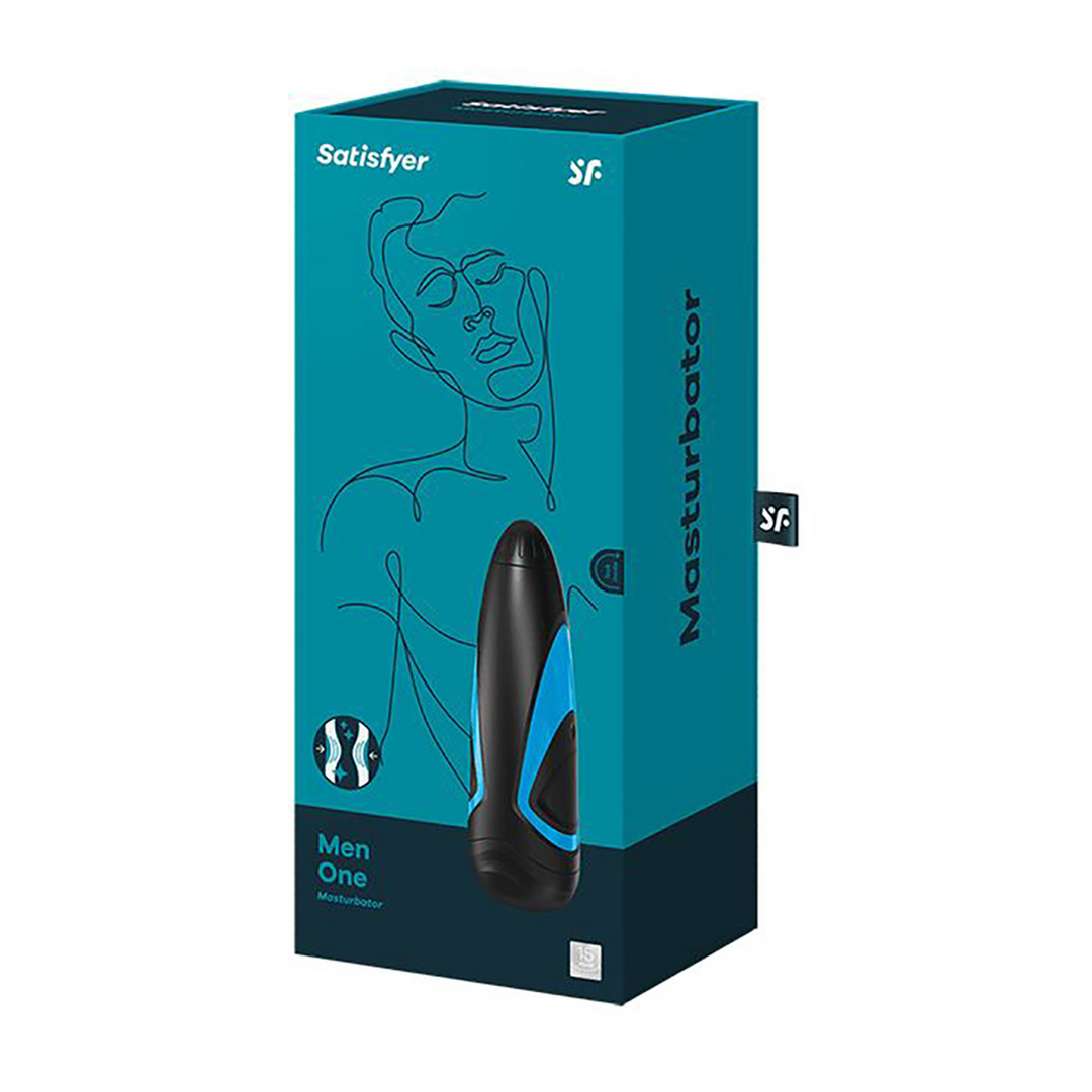 Mannen One – Masturbator – Zwart/Blauw