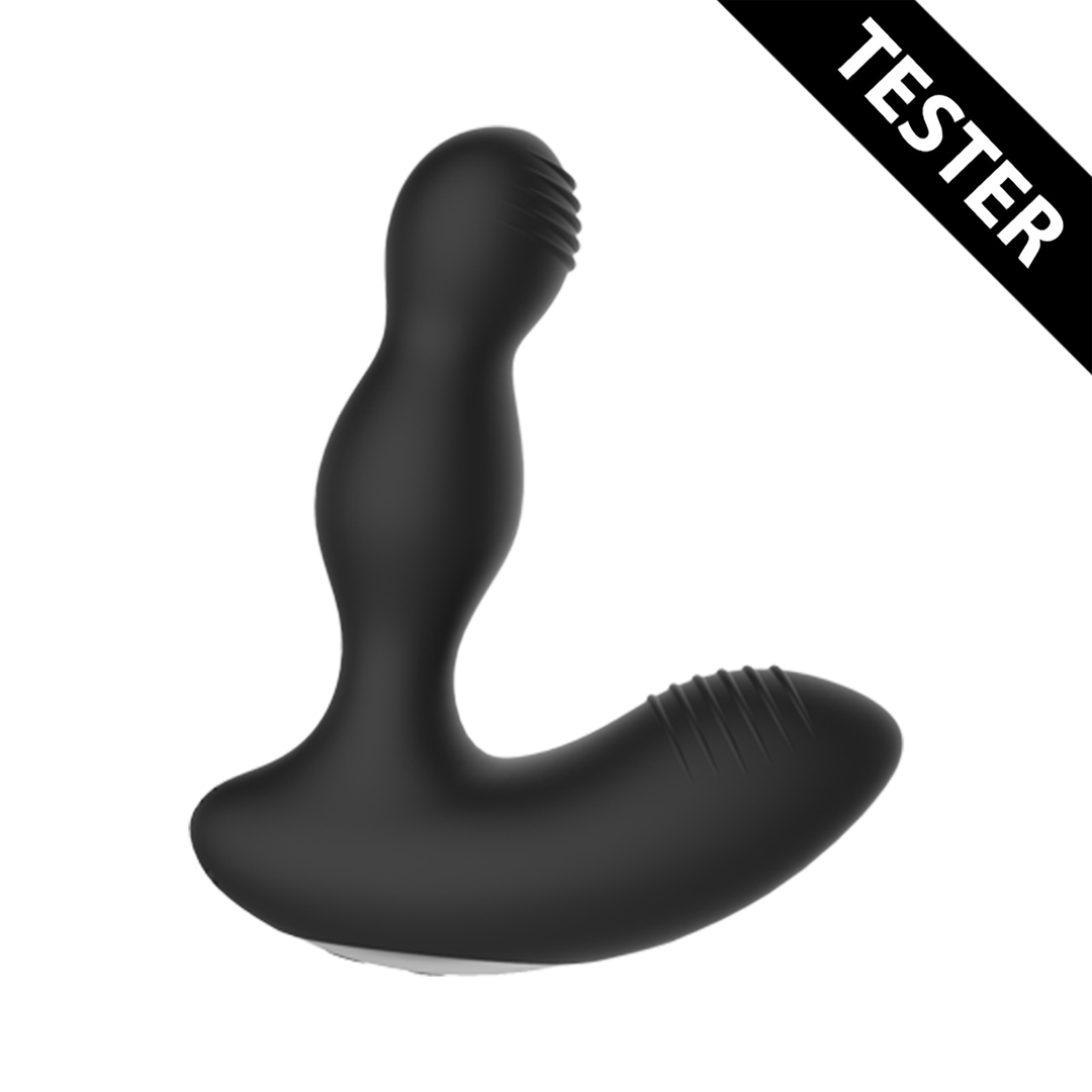 E-Stimulation Vibrating Prostate massager – Black – Tester