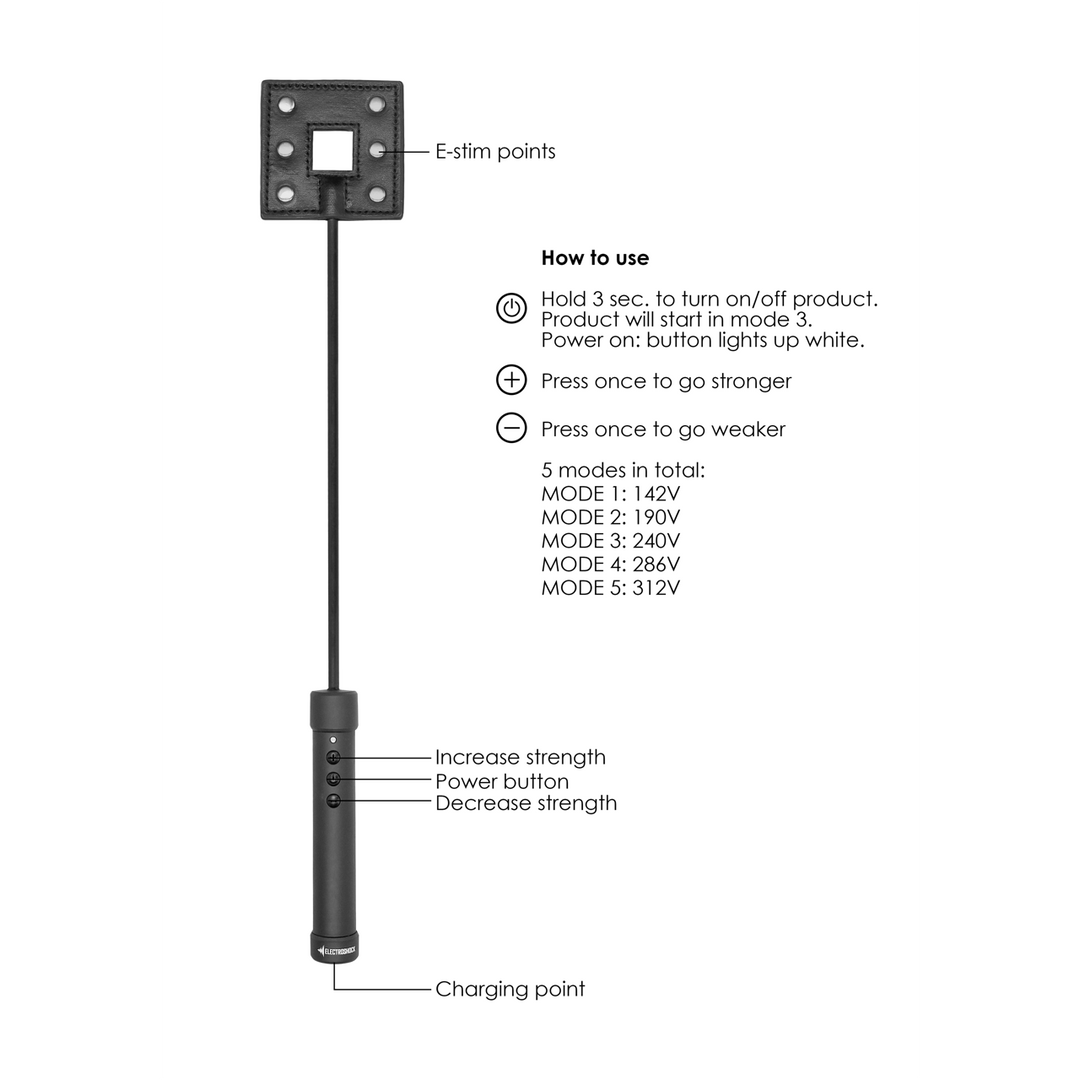 E-Stimulatie Crop – Zwart